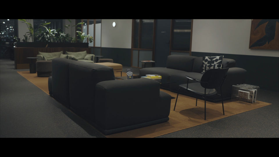 Inside Canary Wharf office (one Canada Square)